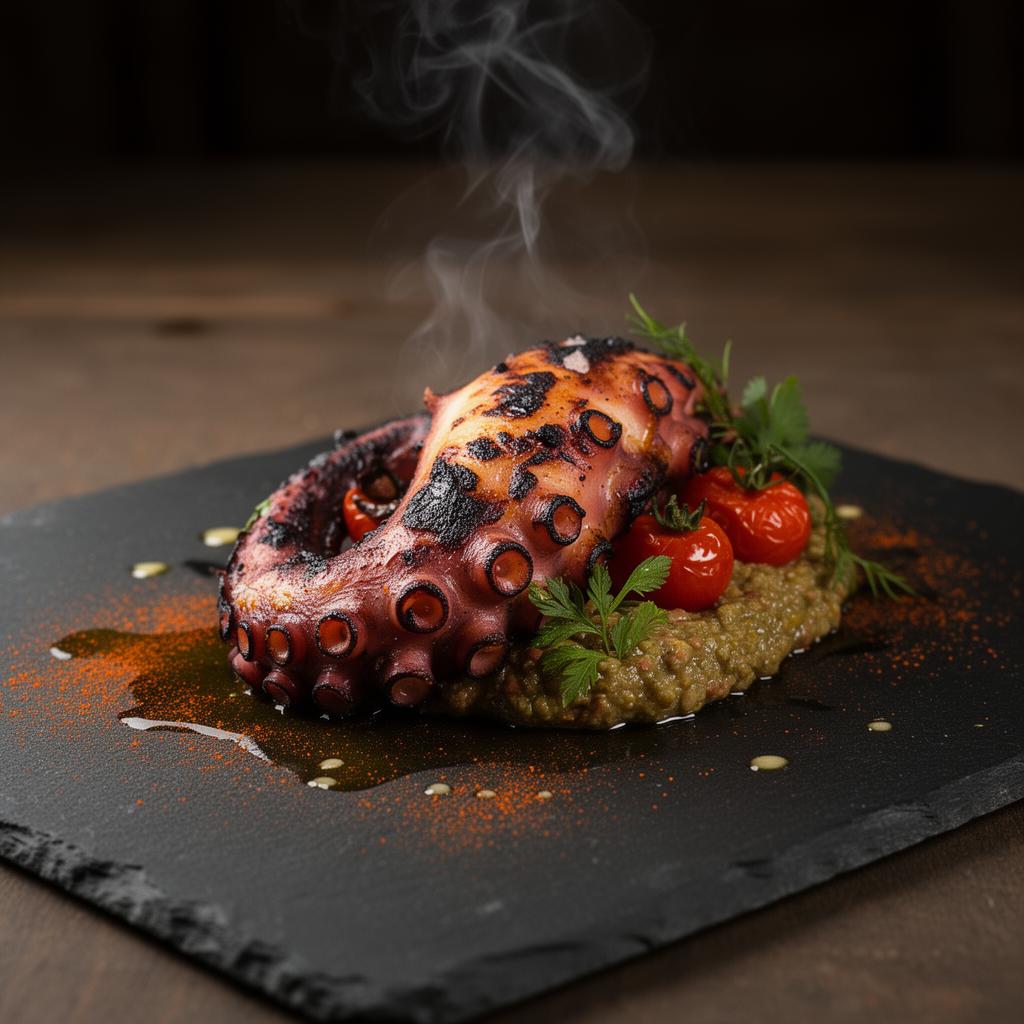 Charred Mediterranean Octopus
